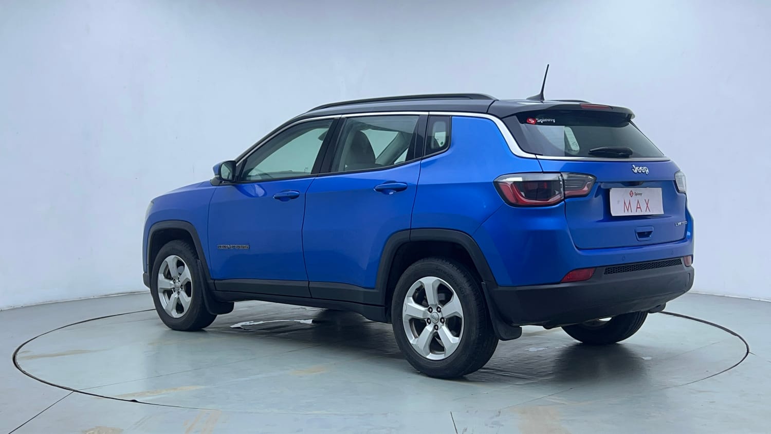 Used 2018 Jeep Compass Limited 1.4 Petrol AT Petrol Automatic exterior LEFT REAR CORNER VIEW