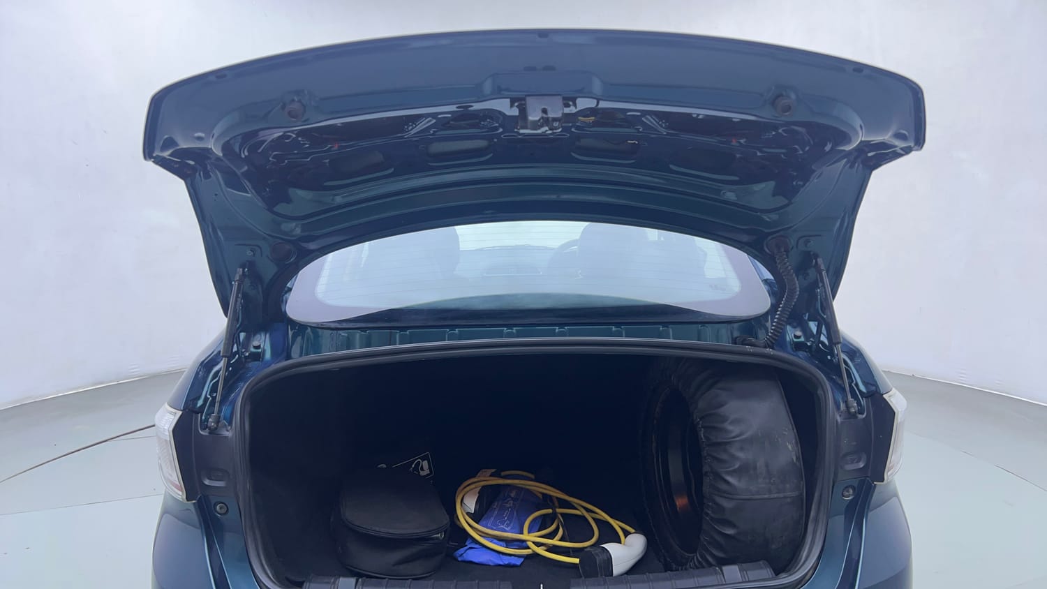 Used 2022 Tata Tigor EV XZ Plus Electric Automatic interior DICKY DOOR OPEN VIEW