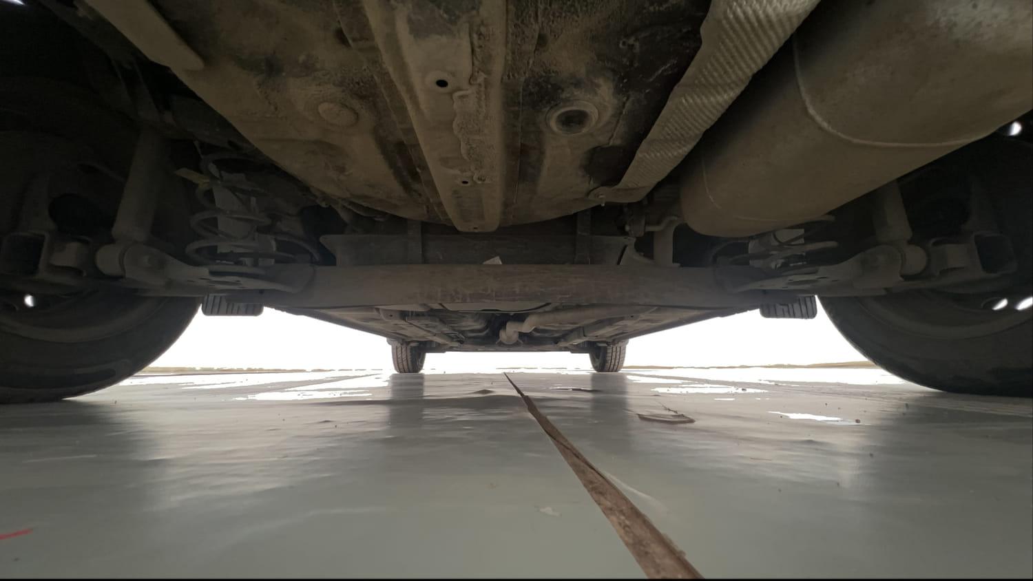 Used 2025 Hyundai Grand i10 Nios Magna 1.2 Kappa Petrol Manual extra REAR UNDERBODY VIEW (TAKEN FROM REAR)