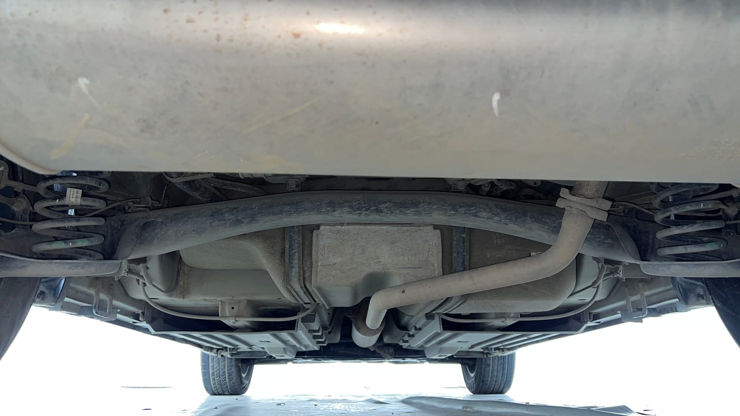 Used 2021 Maruti Suzuki S-Cross Zeta Petrol Manual extra REAR UNDERBODY VIEW (TAKEN FROM REAR)