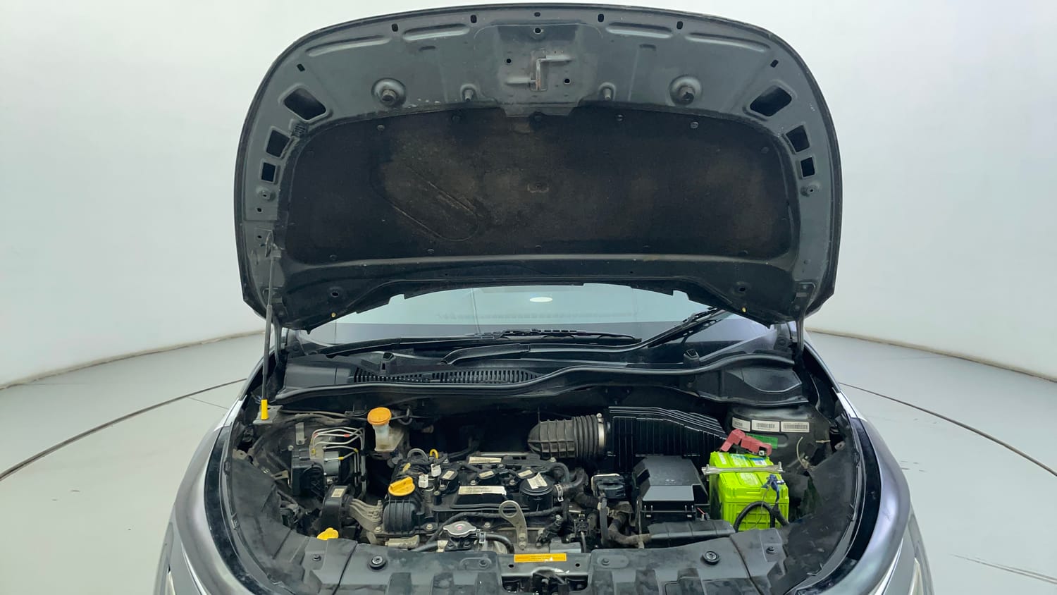 Used 2021 Tata Altroz XM Plus Petrol Petrol Manual engine ENGINE & BONNET OPEN FRONT VIEW