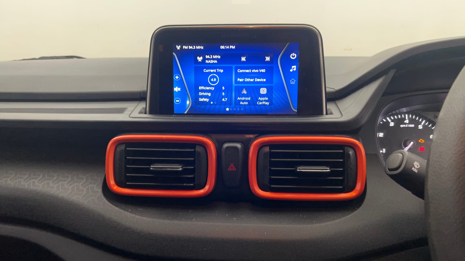 Used 2023 Tata Punch Adventure Rhythm Pack MT Petrol Manual top_features Touch screen infotainment system