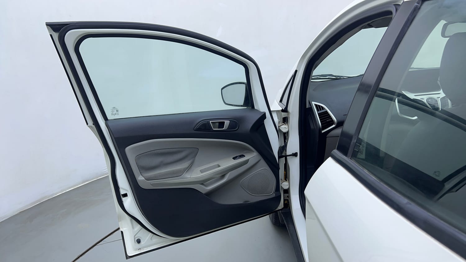 Used 2017 Ford EcoSport Titanium 1.5L Ti-VCT Petrol Manual interior LEFT FRONT DOOR OPEN VIEW