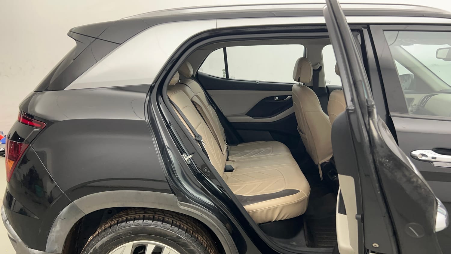 Used 2023 Hyundai Creta SX 1.5 Petrol Petrol Manual interior RIGHT SIDE REAR DOOR CABIN VIEW