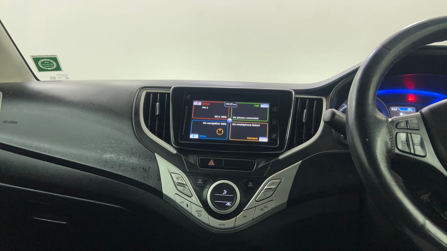 Used 2016 null Petrol Manual interior MUSIC SYSTEM & AC CONTROL VIEW