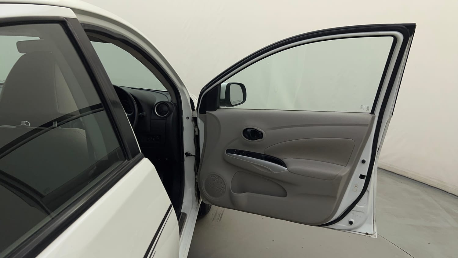 Used 2018 Nissan Sunny XV CVT Petrol Automatic interior RIGHT FRONT DOOR OPEN VIEW