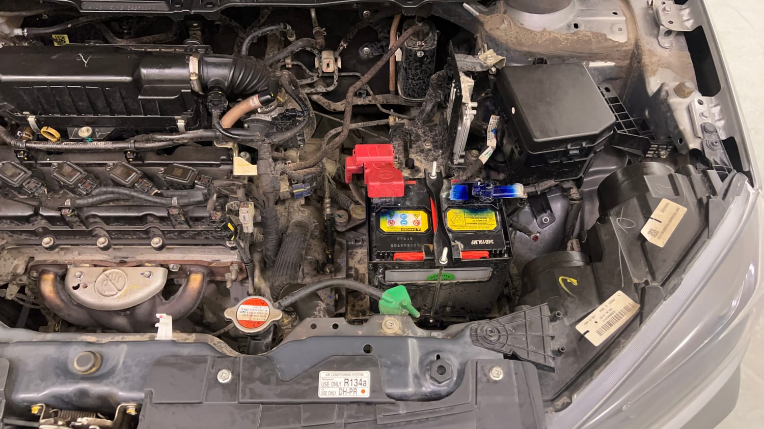 Used 2022 maruti-suzuki Vitara Brezza LXi Petrol Manual engine ENGINE LEFT SIDE VIEW