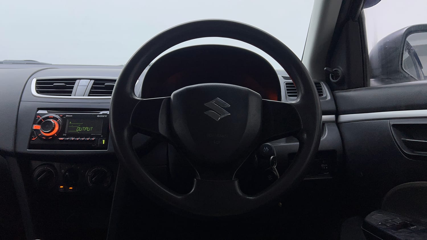 Used 2017 Maruti Suzuki Swift LXi (O) Petrol Manual interior STEERING VIEW