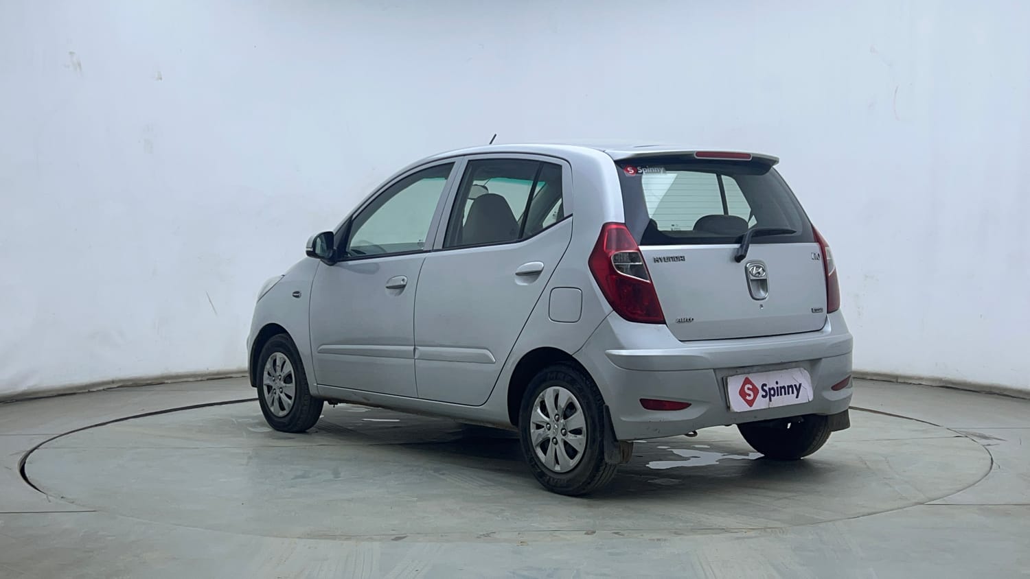 Used 2012 Hyundai i10 Sportz 1.2 AT Kappa2 Petrol Automatic exterior LEFT REAR CORNER VIEW