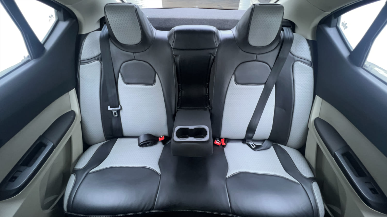 Used 2022 Tata Tigor EV XZ Plus Electric Automatic interior REAR SEAT CONDITION VIEW