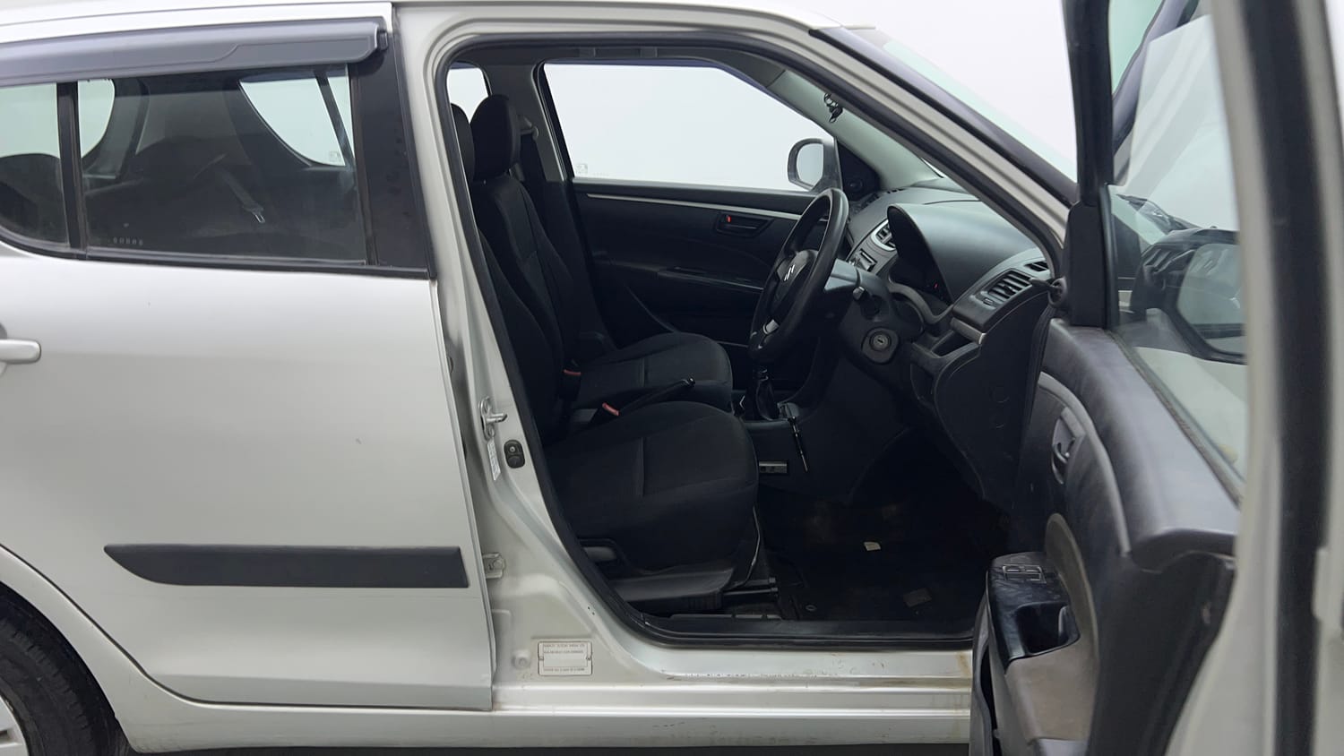 Used 2017 Maruti Suzuki Swift LXi (O) Petrol Manual interior RIGHT SIDE FRONT DOOR CABIN VIEW