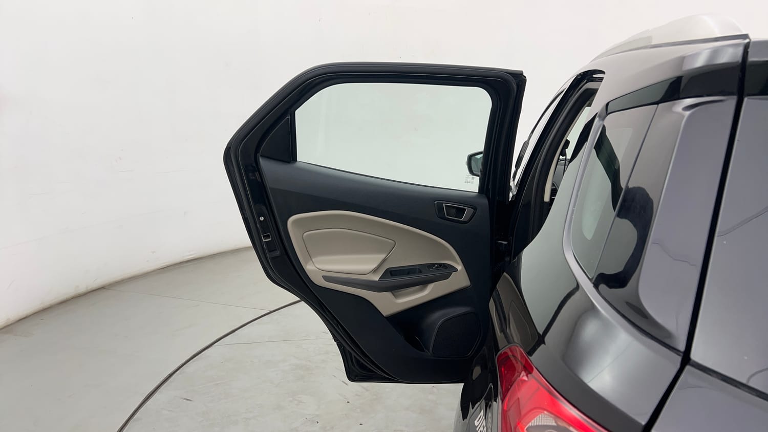 Used 2019 Ford EcoSport Titanium 1.5L TDCi Diesel Manual interior LEFT REAR DOOR OPEN VIEW
