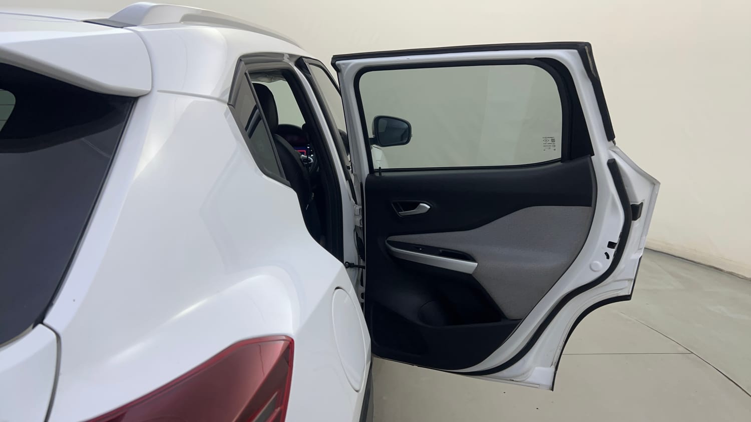 Used 2023 Nissan Magnite XV Petrol Manual interior RIGHT REAR DOOR OPEN VIEW