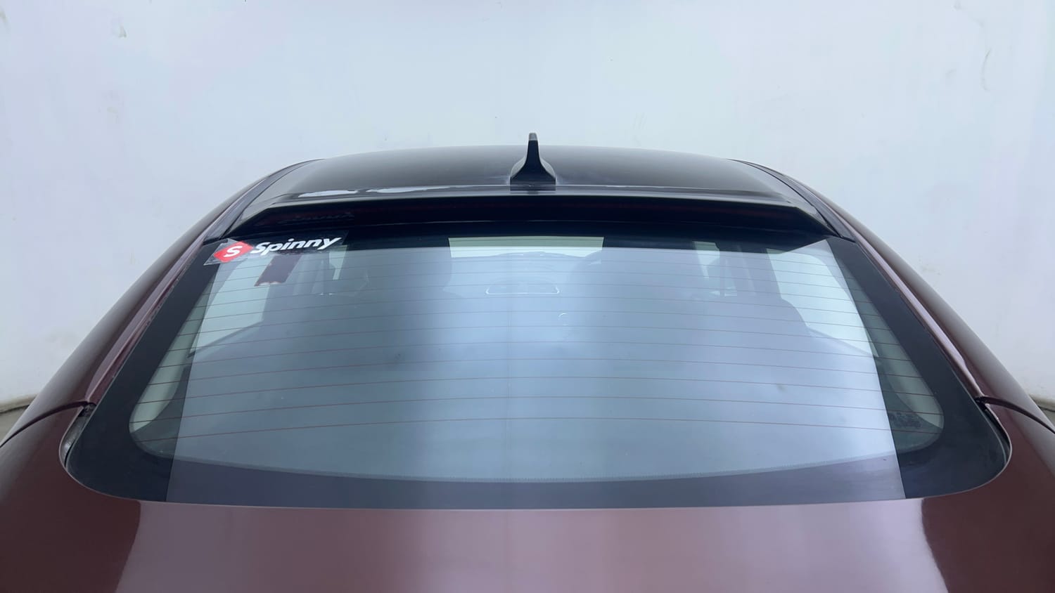 Used 2022 Tata Tigor XZA Plus Dual Tone Petrol Automatic exterior BACK WINDSHIELD VIEW