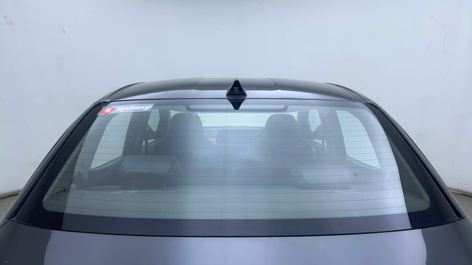 Used 2022 Hyundai Aura SX Plus 1.2 AMT Petrol Petrol Automatic exterior BACK WINDSHIELD VIEW