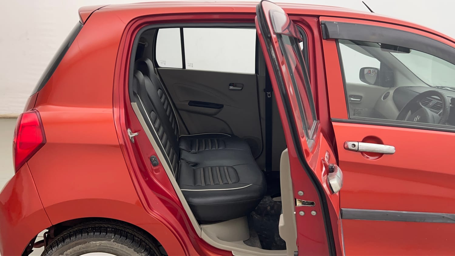Used 2015 Maruti Suzuki Celerio VXi AMT Petrol Automatic interior RIGHT SIDE REAR DOOR CABIN VIEW