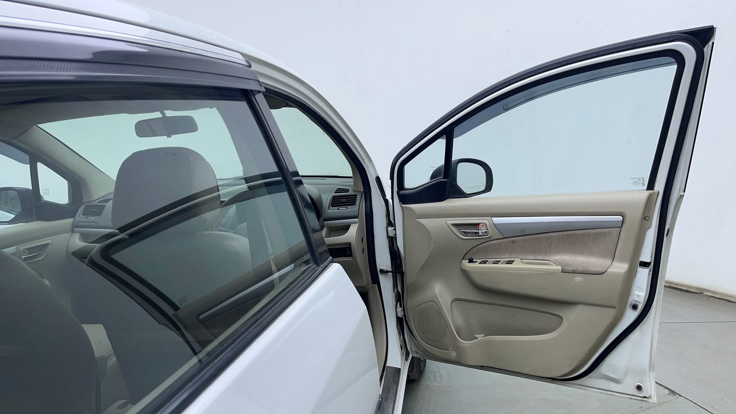 Used 2014 Maruti Suzuki Ertiga Vxi Petrol Manual interior RIGHT FRONT DOOR OPEN VIEW