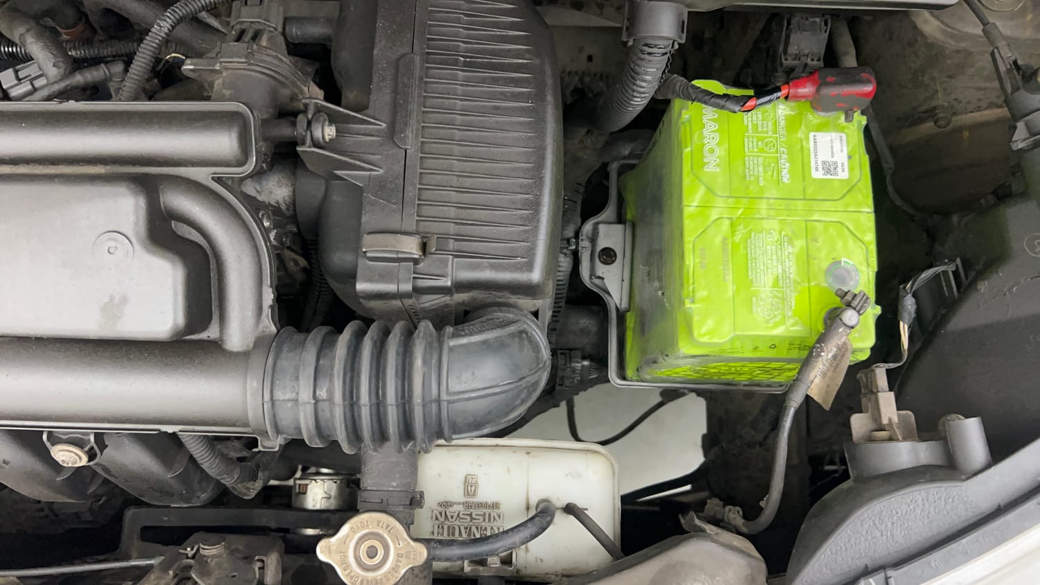 Used 2018 Datsun Redi-GO S 1.0 AMT Petrol Automatic engine ENGINE LEFT SIDE VIEW