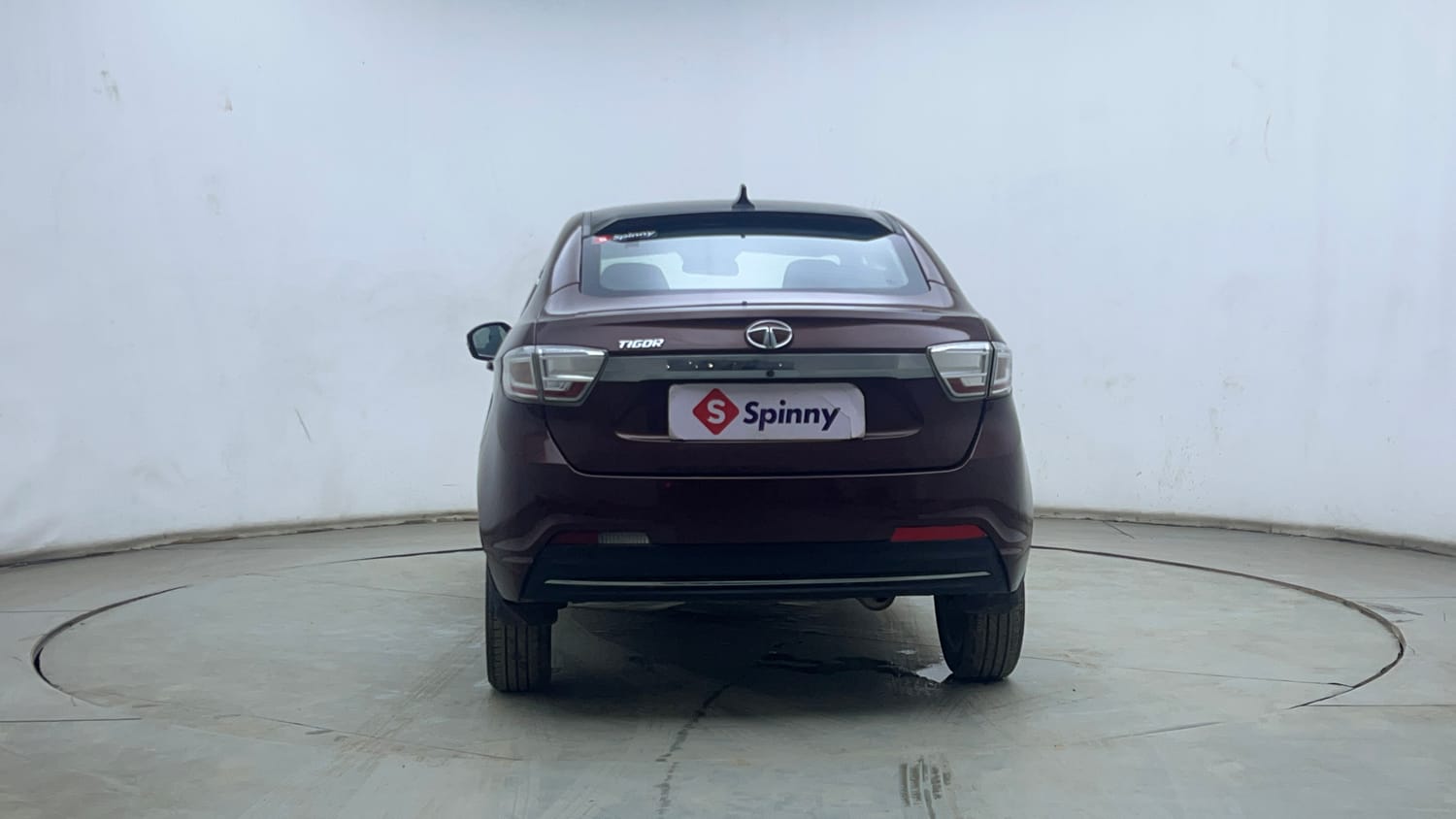 Used 2022 Tata Tigor XZA Plus Dual Tone Petrol Automatic exterior BACK VIEW