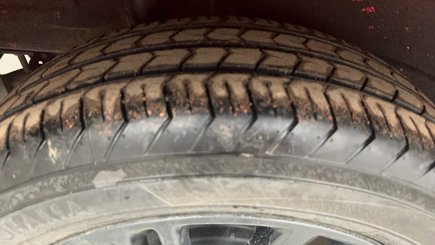 Used 2024 Maruti Suzuki Celerio ZXi Plus Petrol Manual tyres RIGHT REAR TYRE TREAD VIEW