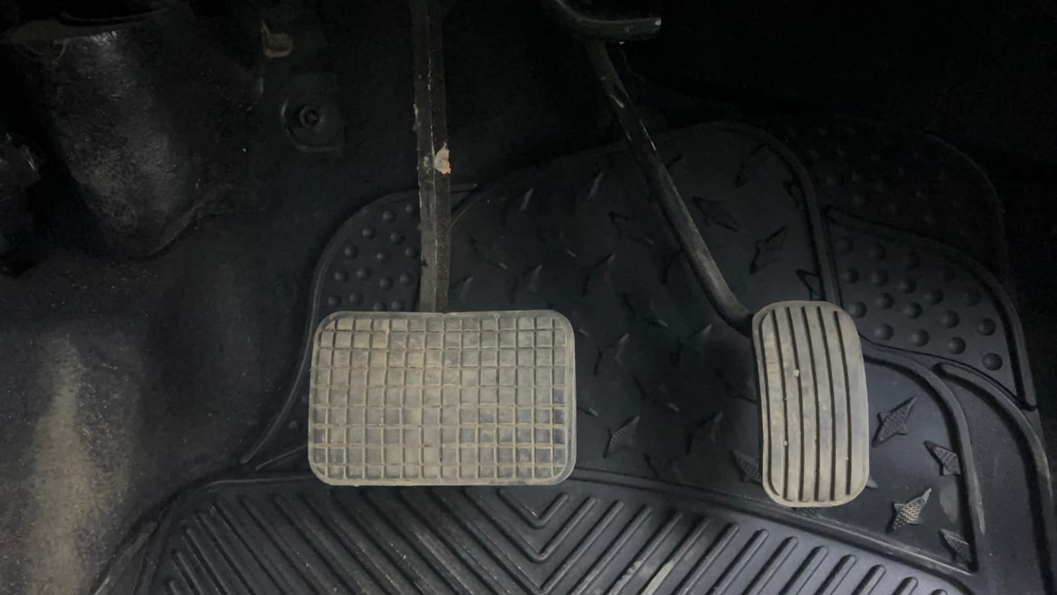 Used 2022 Tata Tigor XZA Plus Dual Tone Petrol Automatic interior PEDALS VIEW