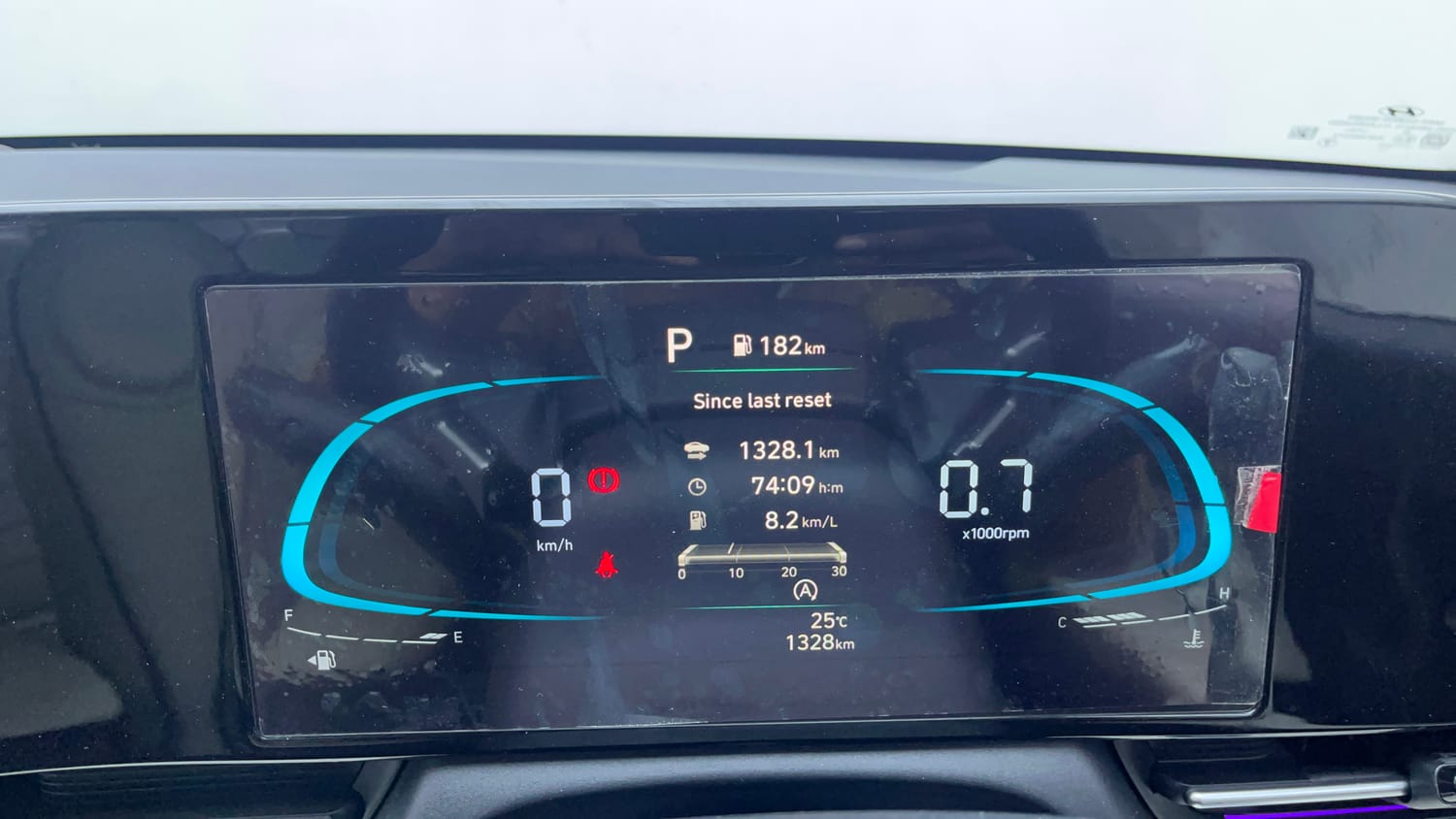Used 2026 Hyundai Verna 1.5 MPi Petrol IVT HX 6 Petrol Automatic interior CLUSTERMETER VIEW
