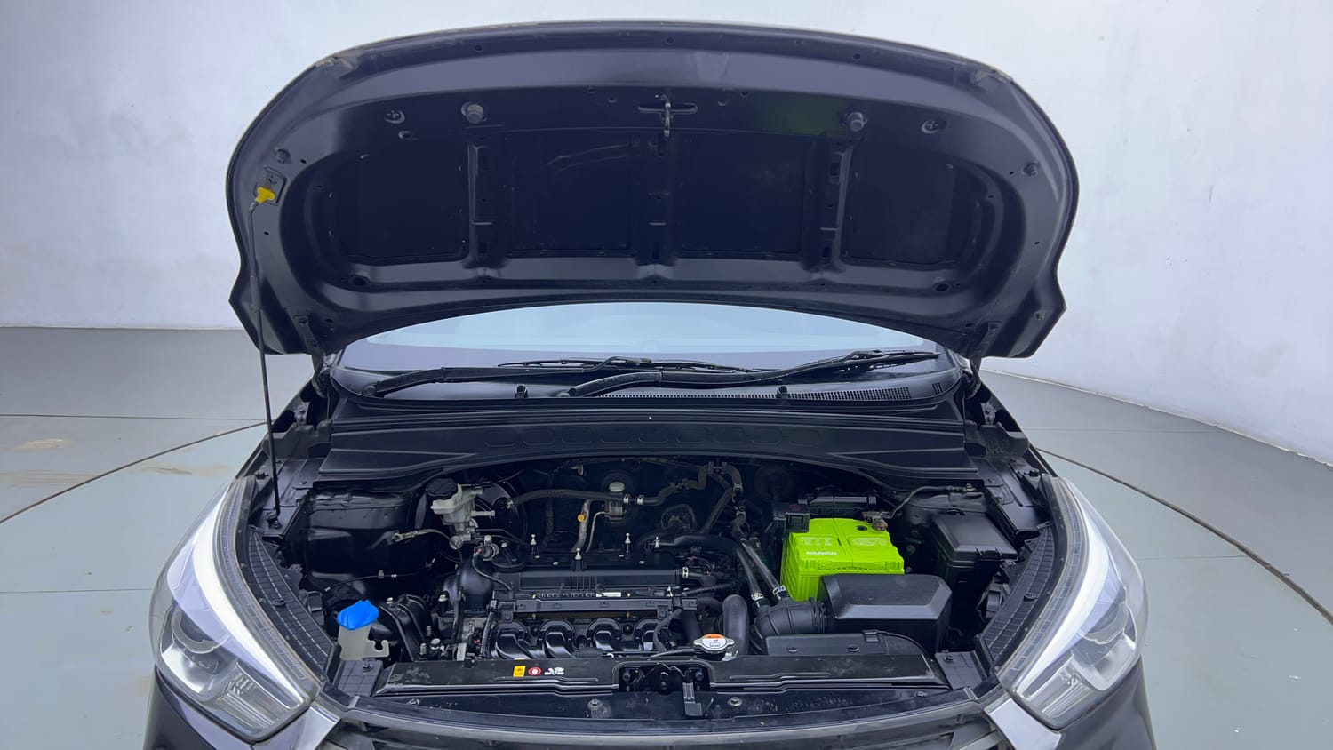 Used 2018 Hyundai Creta SX 1.6 AT Petrol Petrol Automatic engine ENGINE & BONNET OPEN FRONT VIEW