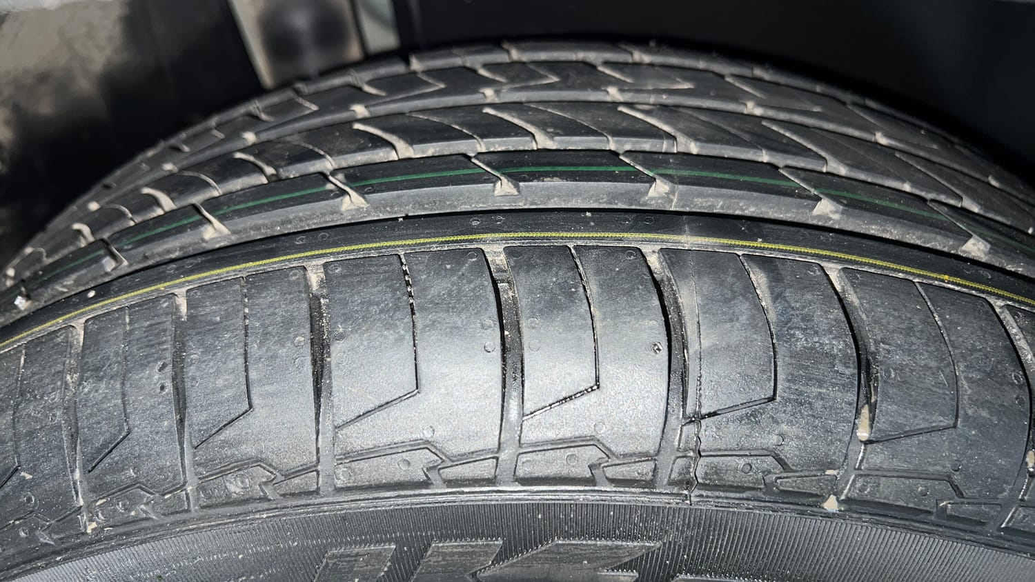 Used 2021 Maruti Suzuki S-Cross Zeta Petrol Manual tyres RIGHT REAR TYRE TREAD VIEW
