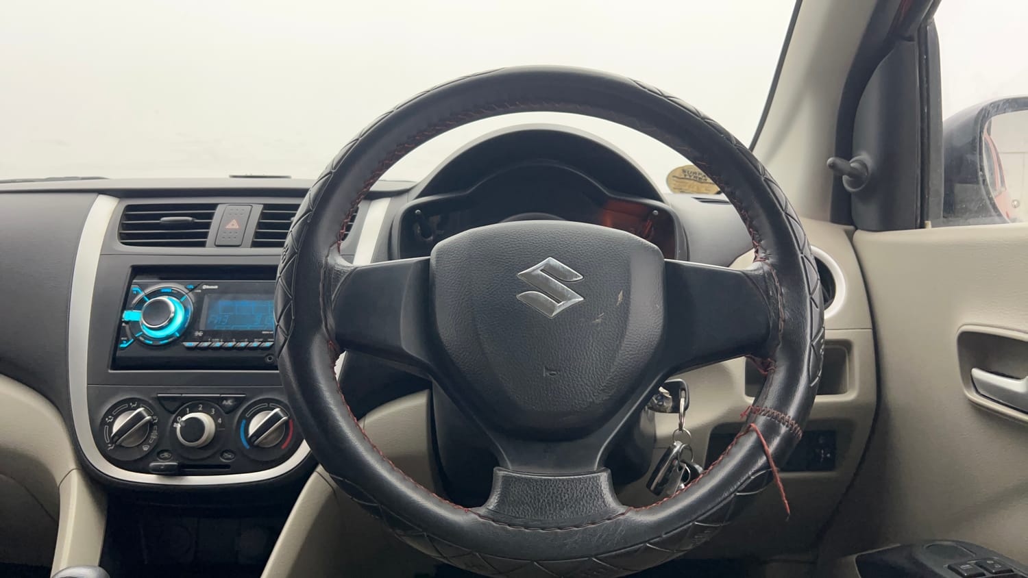 Used 2015 Maruti Suzuki Celerio VXi AMT Petrol Automatic interior STEERING VIEW
