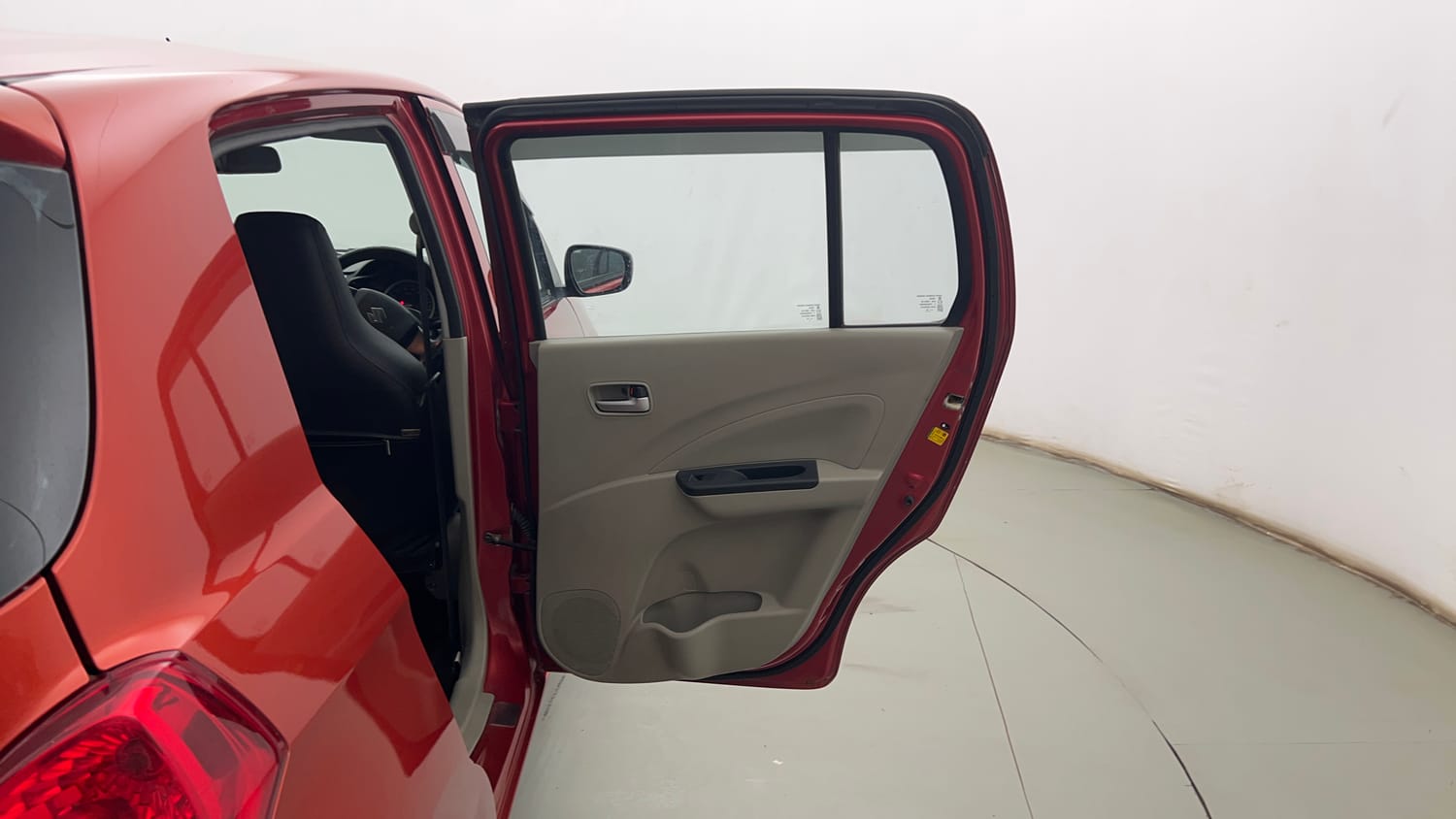 Used 2015 Maruti Suzuki Celerio VXi AMT Petrol Automatic interior RIGHT REAR DOOR OPEN VIEW