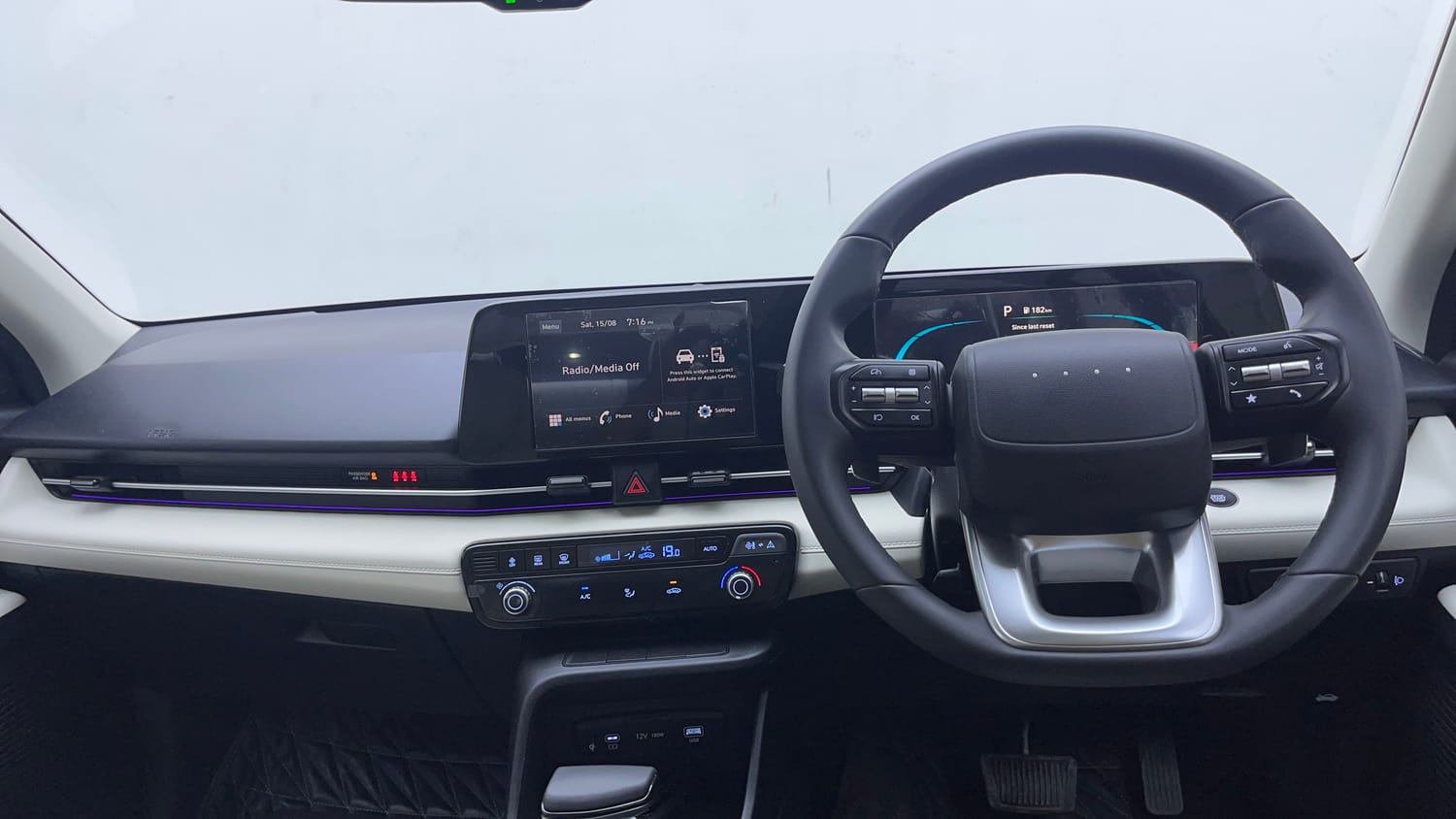 Used 2026 Hyundai Verna 1.5 MPi Petrol IVT HX 6 Petrol Automatic interior DASHBOARD VIEW