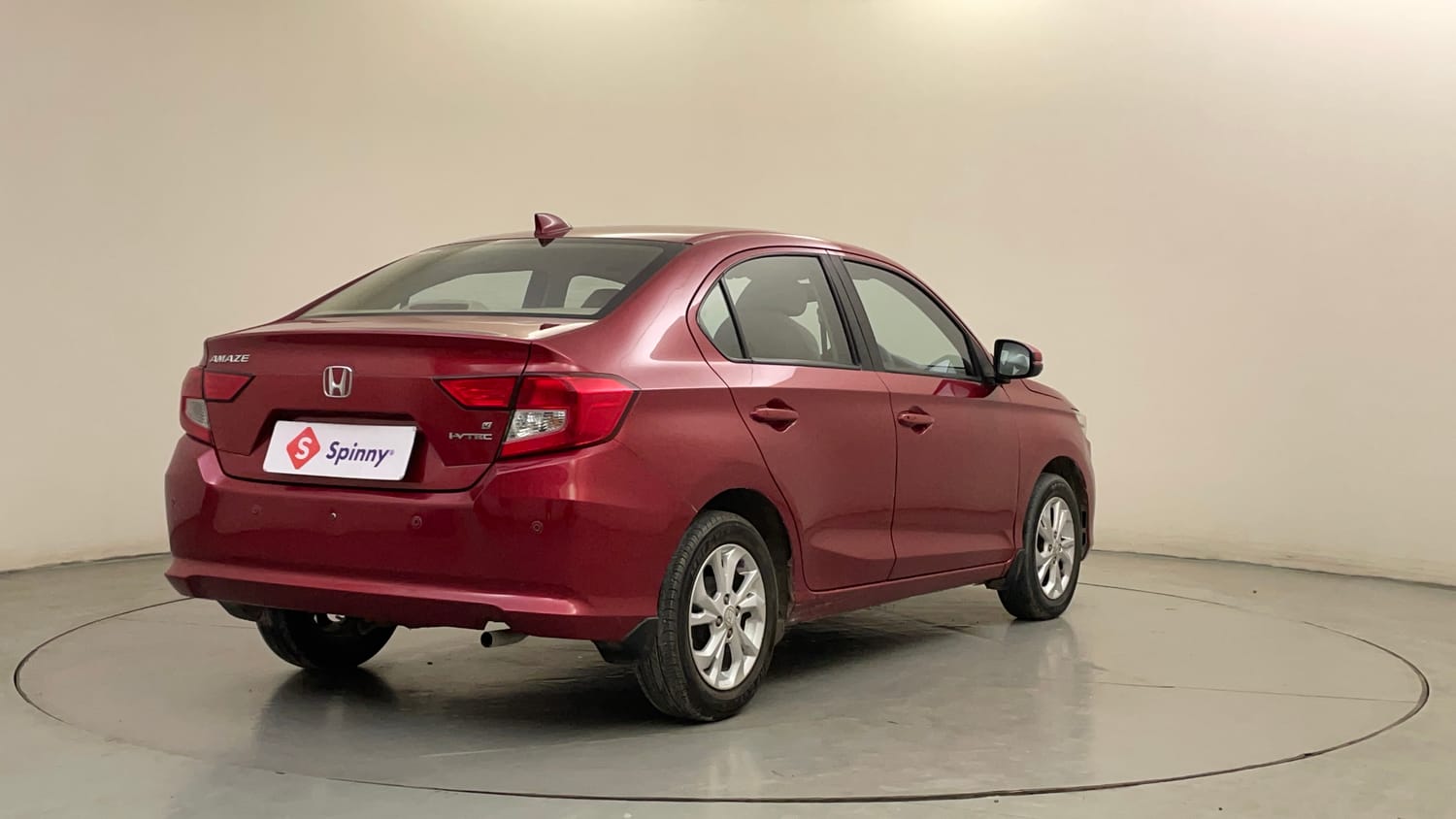Used 2019 Honda Amaze 1.2 V CVT Petrol Petrol Automatic exterior RIGHT REAR CORNER VIEW
