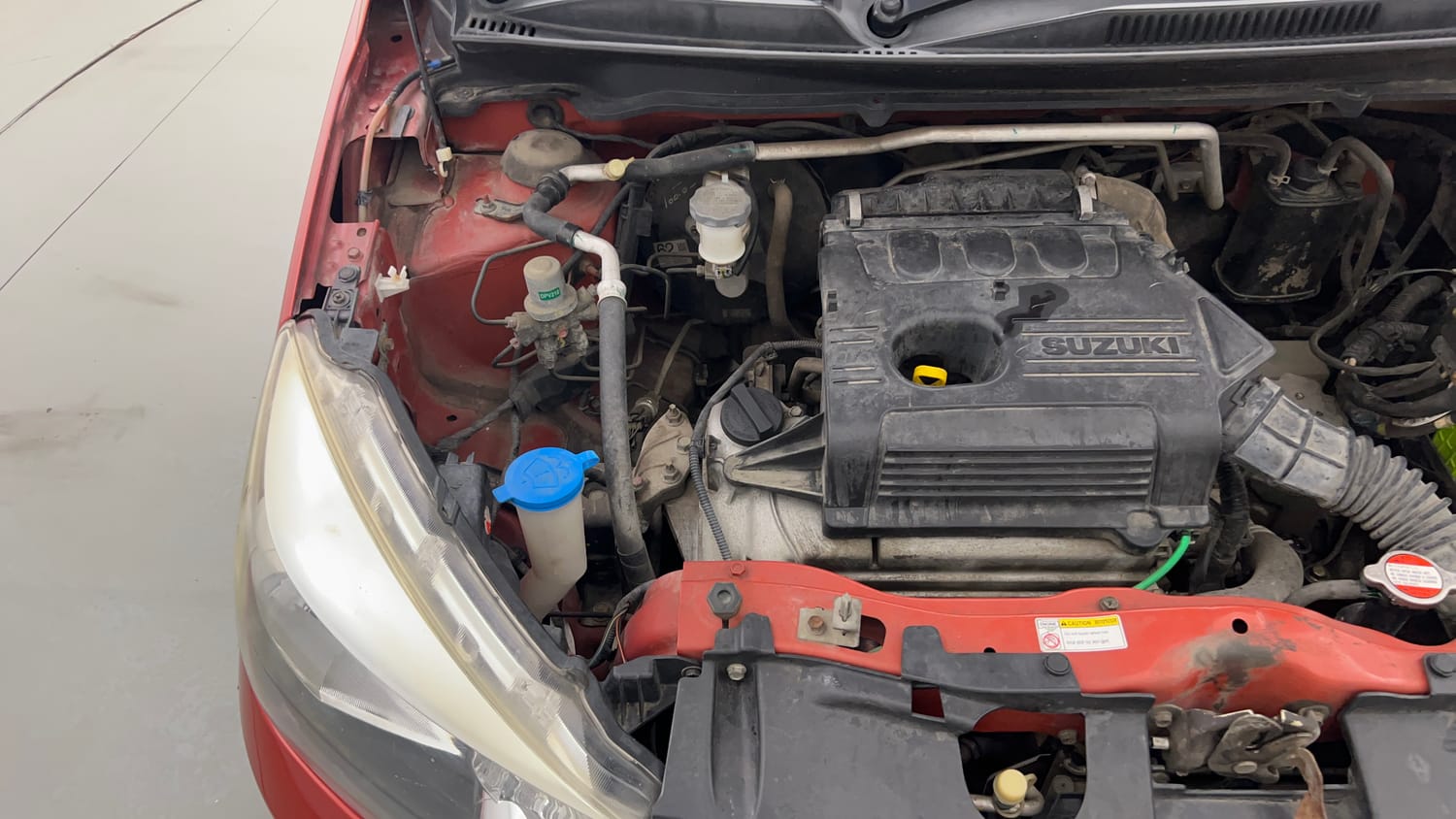 Used 2015 Maruti Suzuki Celerio VXi AMT Petrol Automatic engine ENGINE RIGHT SIDE VIEW
