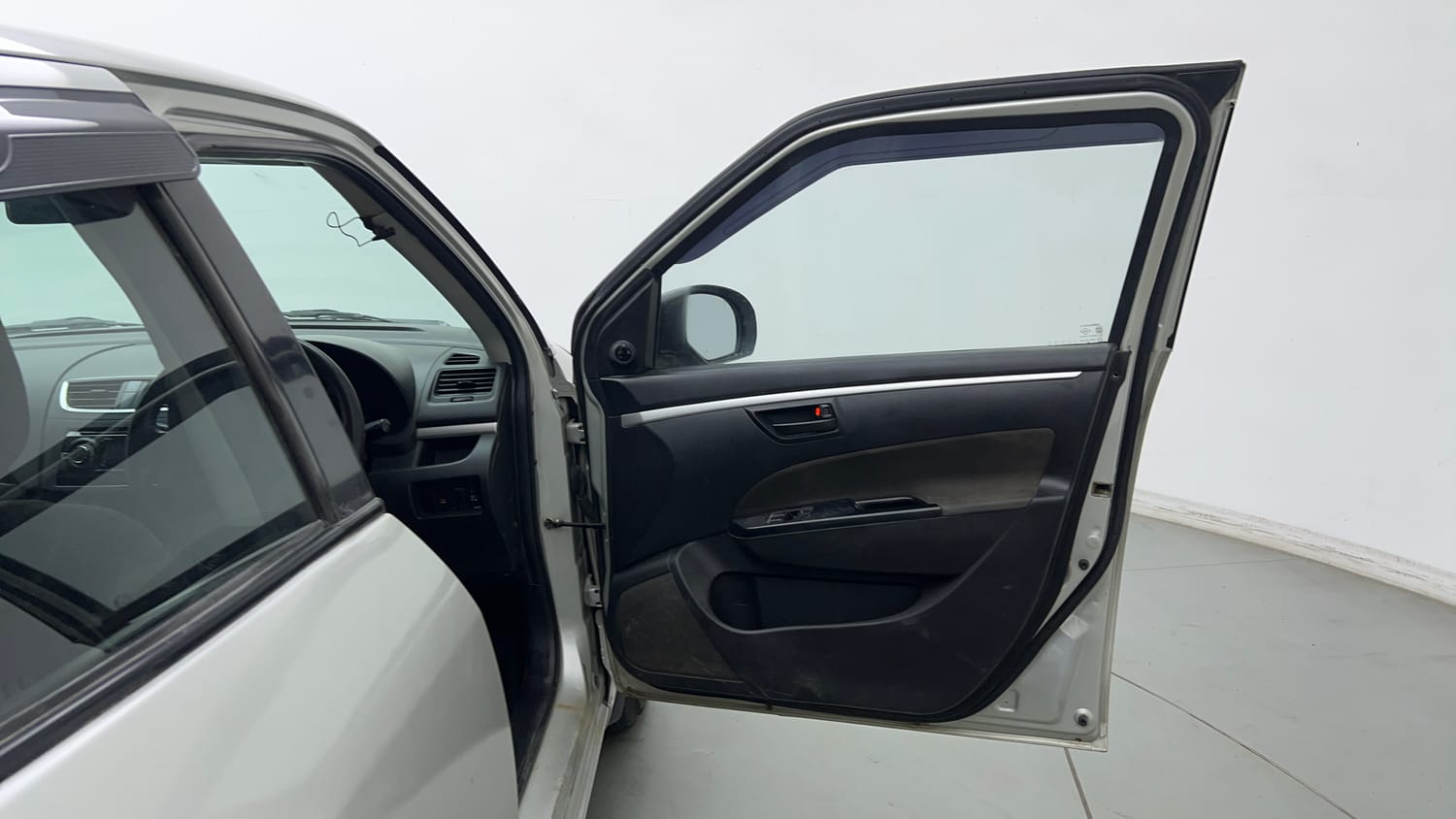 Used 2017 Maruti Suzuki Swift LXi (O) Petrol Manual interior RIGHT FRONT DOOR OPEN VIEW