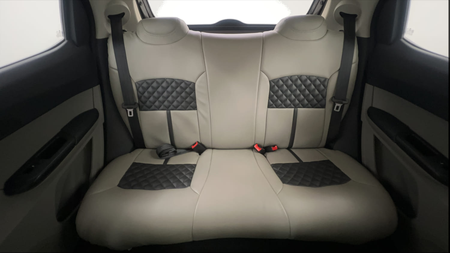 Used 2016 Tata Tiago Revotron XT Petrol Manual interior REAR SEAT CONDITION VIEW