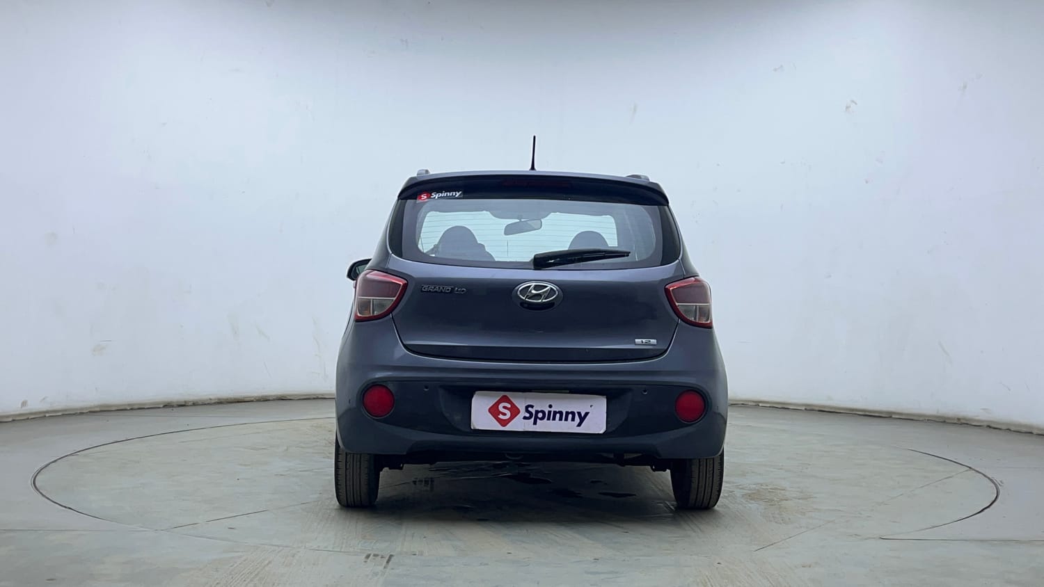 Used 2017 Hyundai Grand i10 Asta 1.2 Kappa VTVT Petrol Manual exterior BACK VIEW