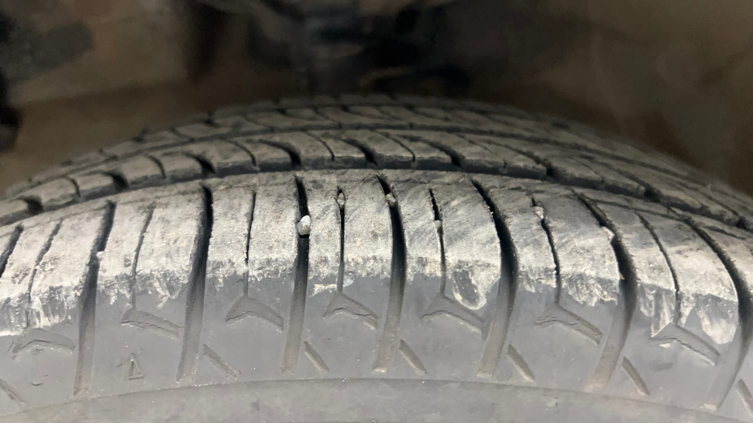Used 2016 Maruti Suzuki Celerio VXi CNG Cng Manual tyres LEFT FRONT TYRE TREAD VIEW