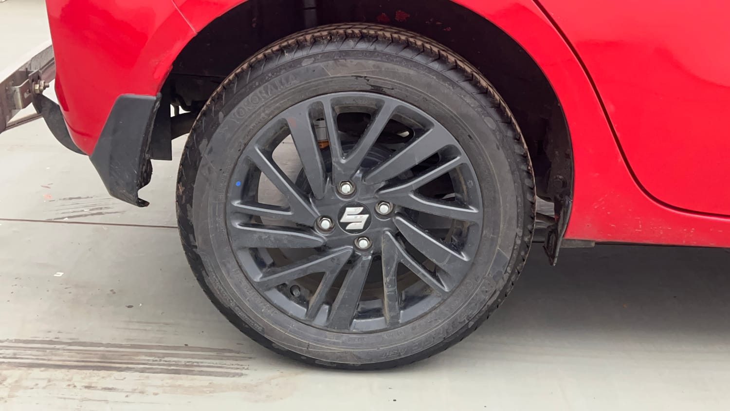 Used 2024 Maruti Suzuki Celerio ZXi Plus Petrol Manual tyres RIGHT REAR TYRE RIM VIEW