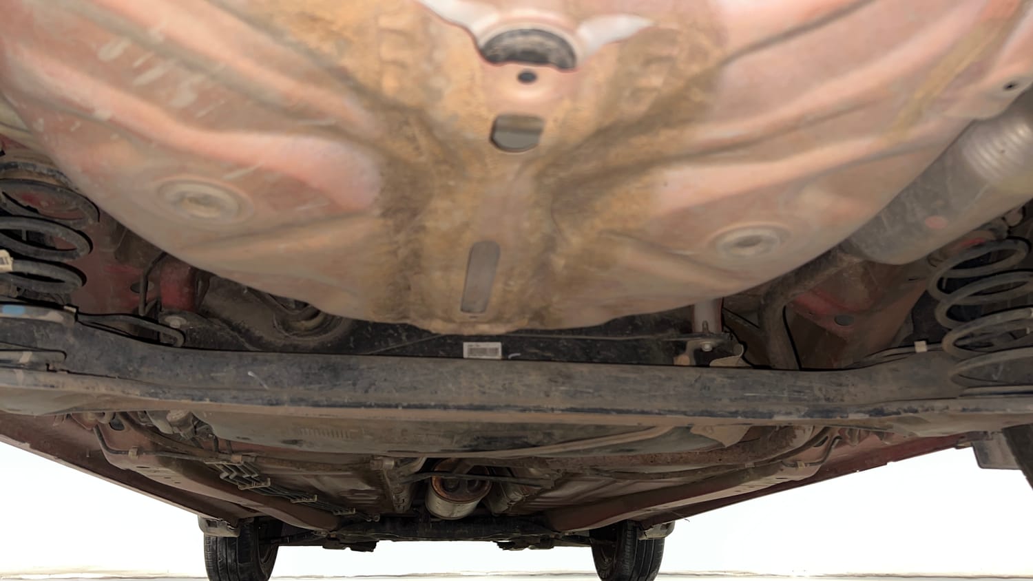 Used 2018 Maruti Suzuki Baleno Delta 1.2 AT Petrol Automatic extra REAR UNDERBODY VIEW (TAKEN FROM REAR)