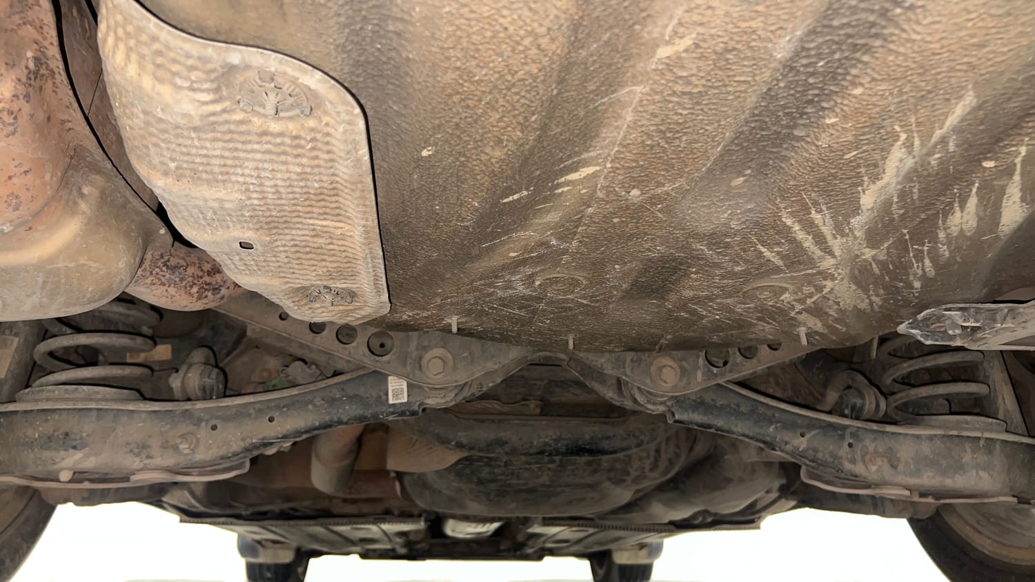 Used 2018 Skoda Octavia 1.8 TSI L&K Petrol Automatic extra REAR UNDERBODY VIEW (TAKEN FROM REAR)