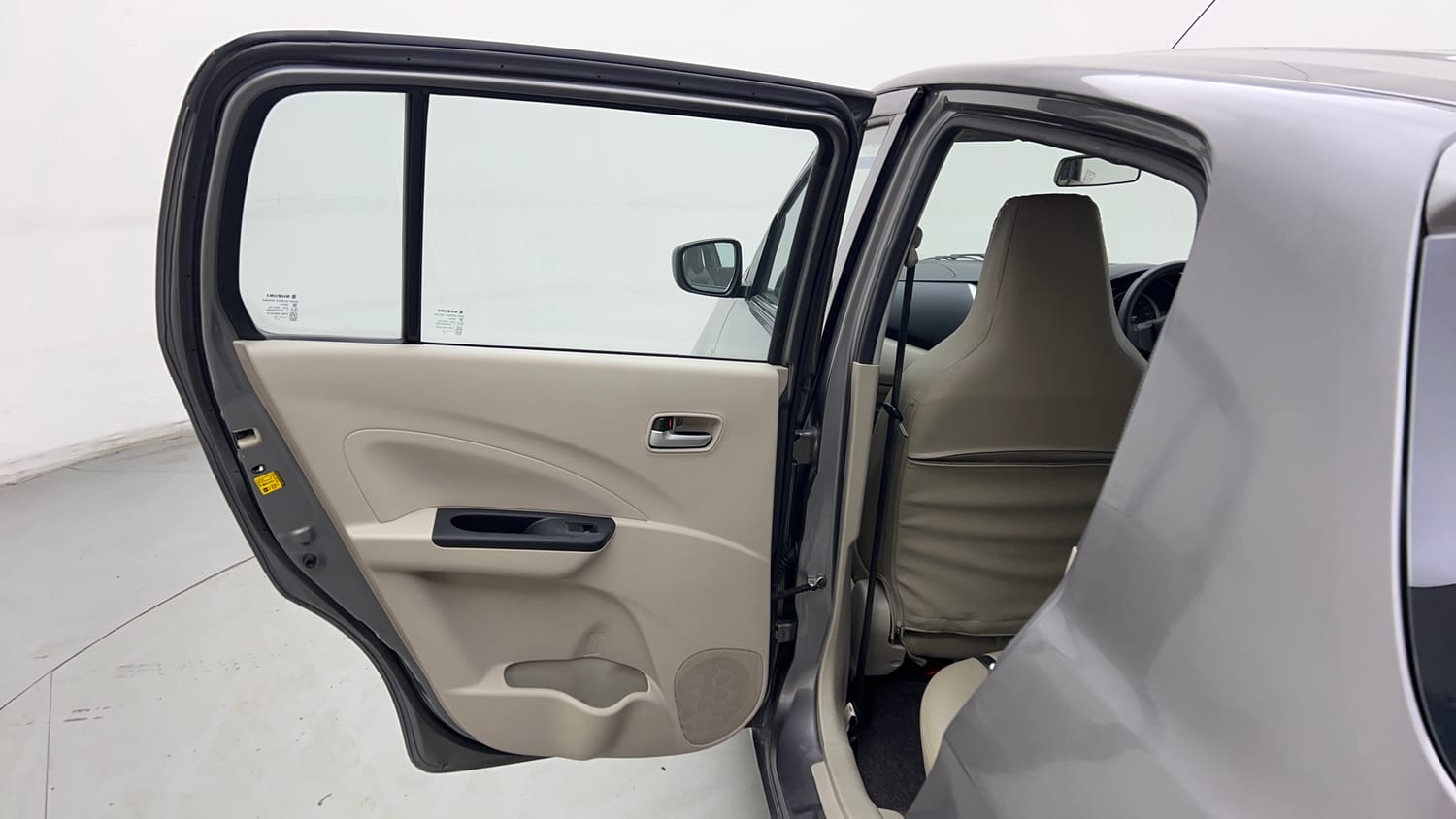Used 2019 Maruti Suzuki Celerio VXi (O) CNG Cng Manual interior LEFT REAR DOOR OPEN VIEW