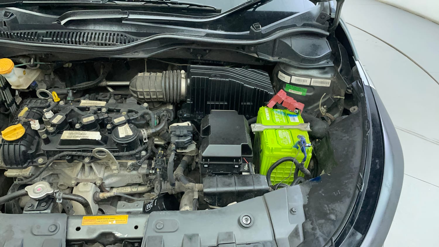 Used 2021 Tata Altroz XM Plus Petrol Petrol Manual engine ENGINE LEFT SIDE VIEW