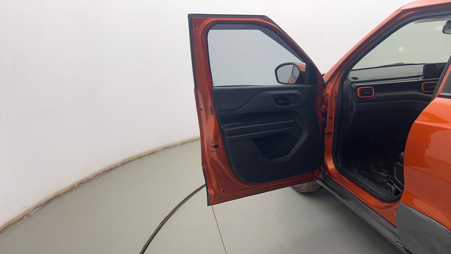 Used 2023 Tata Punch Adventure Rhythm Pack MT Petrol Manual interior LEFT FRONT DOOR OPEN VIEW