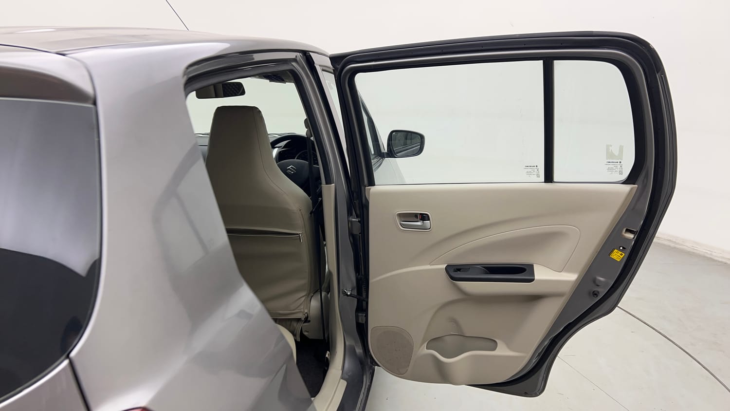 Used 2019 Maruti Suzuki Celerio VXi (O) CNG Cng Manual interior RIGHT REAR DOOR OPEN VIEW