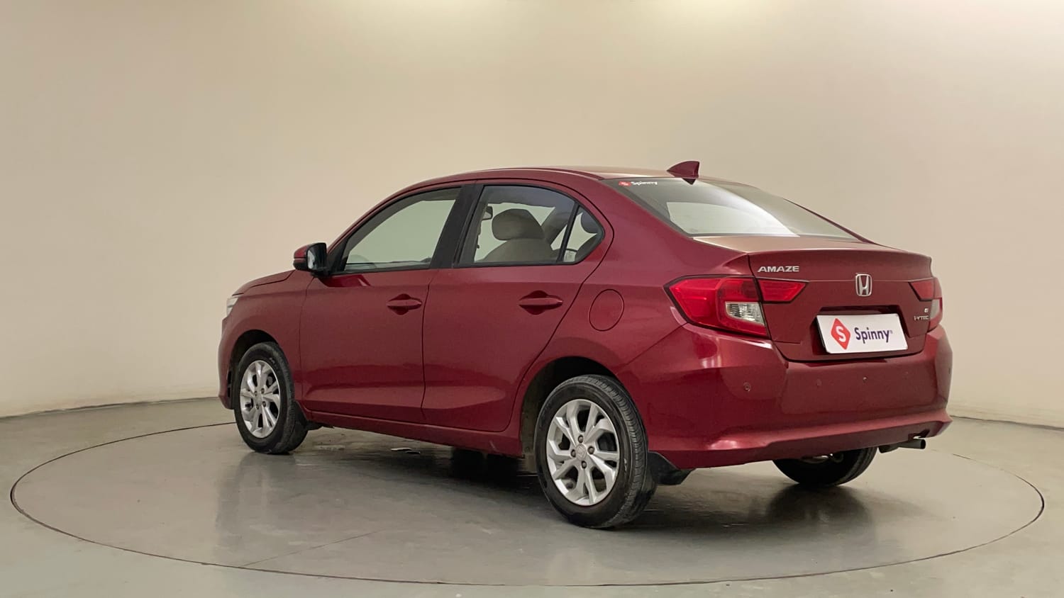 Used 2019 Honda Amaze 1.2 V CVT Petrol Petrol Automatic exterior LEFT REAR CORNER VIEW