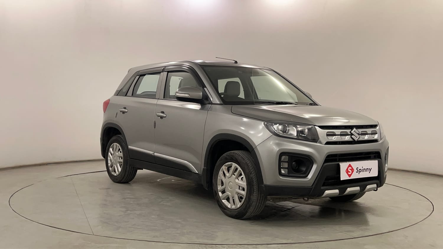 Used 2022 maruti-suzuki Vitara Brezza LXi Petrol Manual exterior RIGHT FRONT CORNER VIEW
