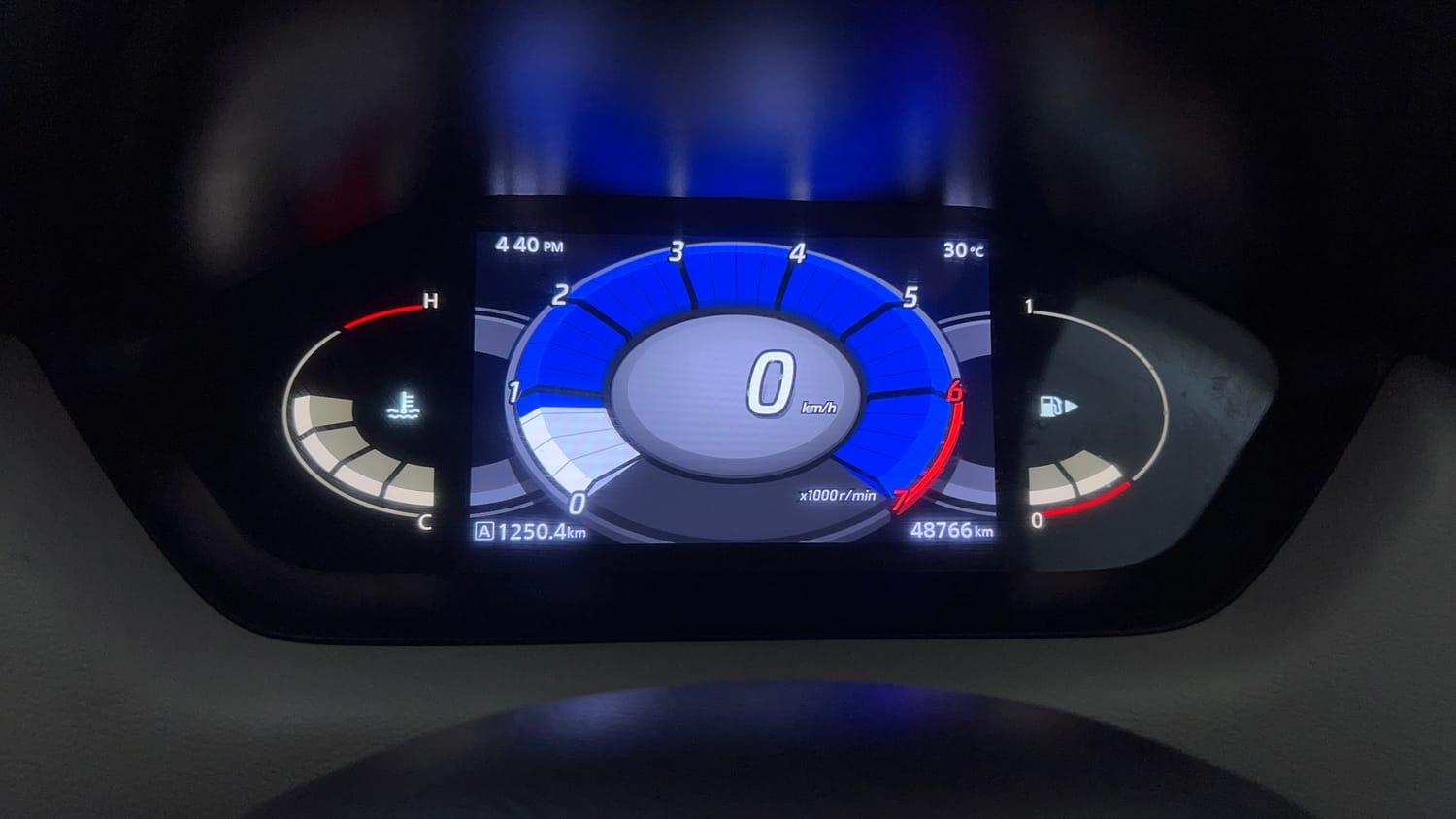 Used 2023 Nissan Magnite XV Petrol Manual interior CLUSTERMETER VIEW
