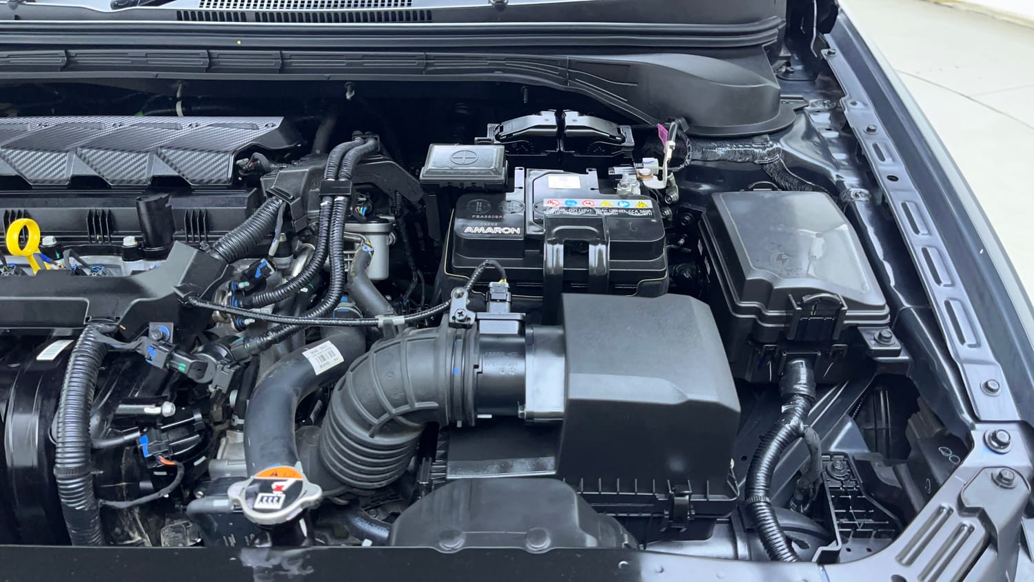 Used 2026 Hyundai Verna 1.5 MPi Petrol IVT HX 6 Petrol Automatic engine ENGINE LEFT SIDE VIEW