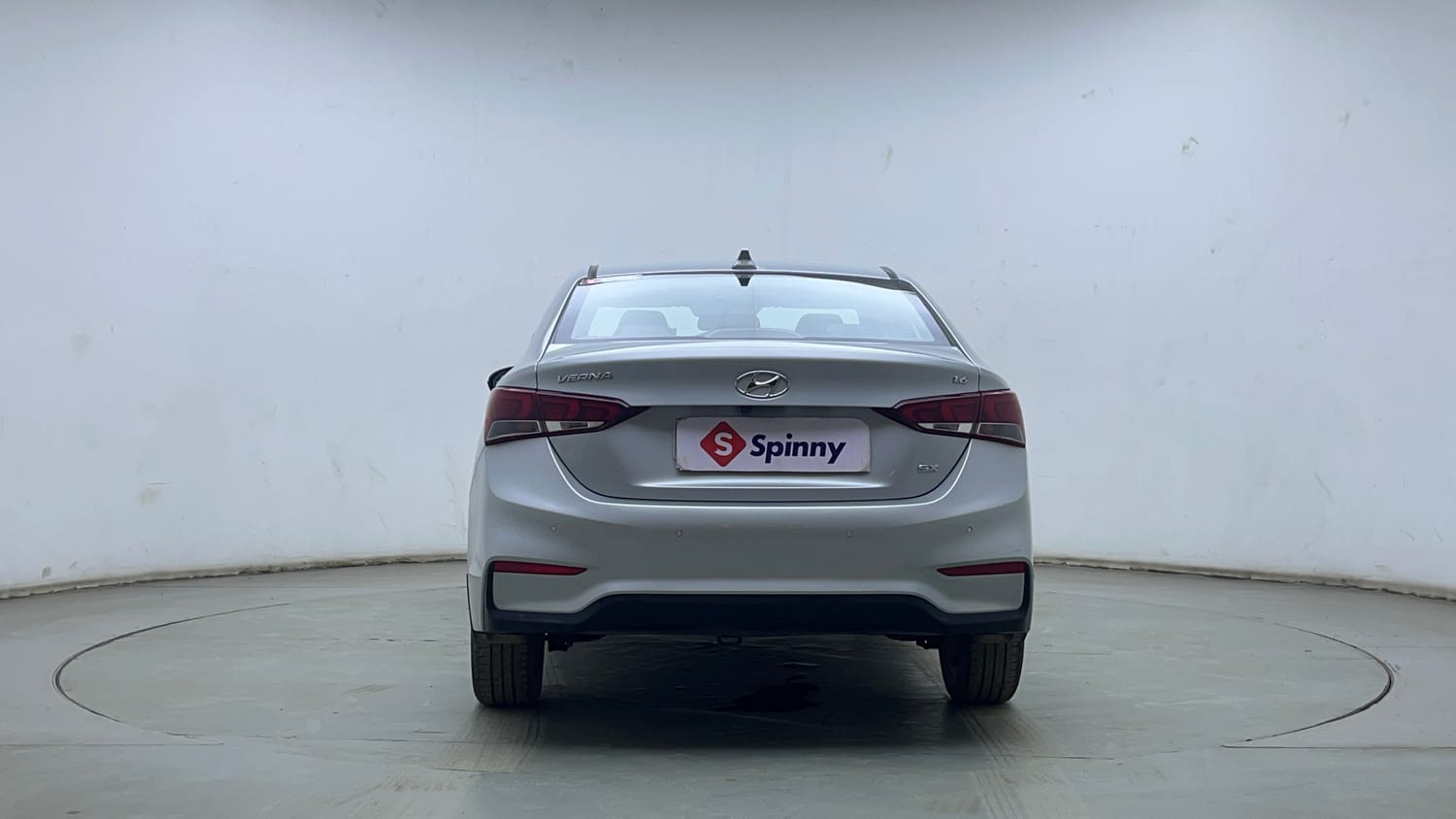 Used 2017 Hyundai Verna SX (O) 1.6 VTVT AT Petrol Automatic exterior BACK VIEW
