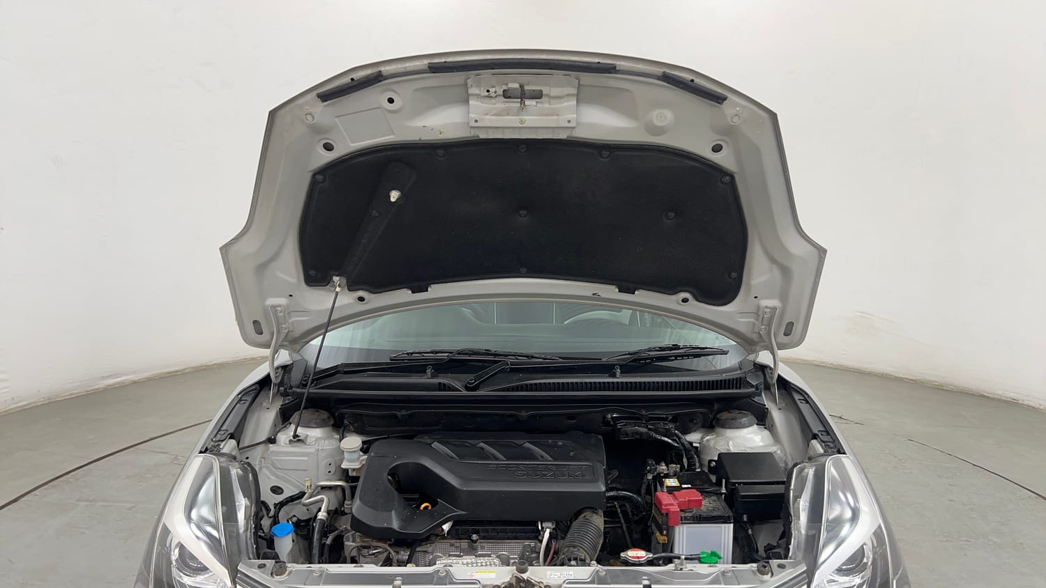 Used 2017 Maruti Suzuki Baleno RS 1.0 Petrol Manual engine ENGINE & BONNET OPEN FRONT VIEW